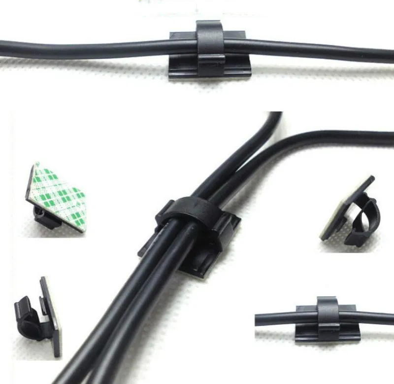 20 шт./лот пластиковый держатель для провода в автомобиле | Автомобили и мотоциклы