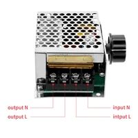 4000w 220v voltage motor speed regulator dimmer electronic motor speed electric 220 v regulator dimmer thermostat regulator scr