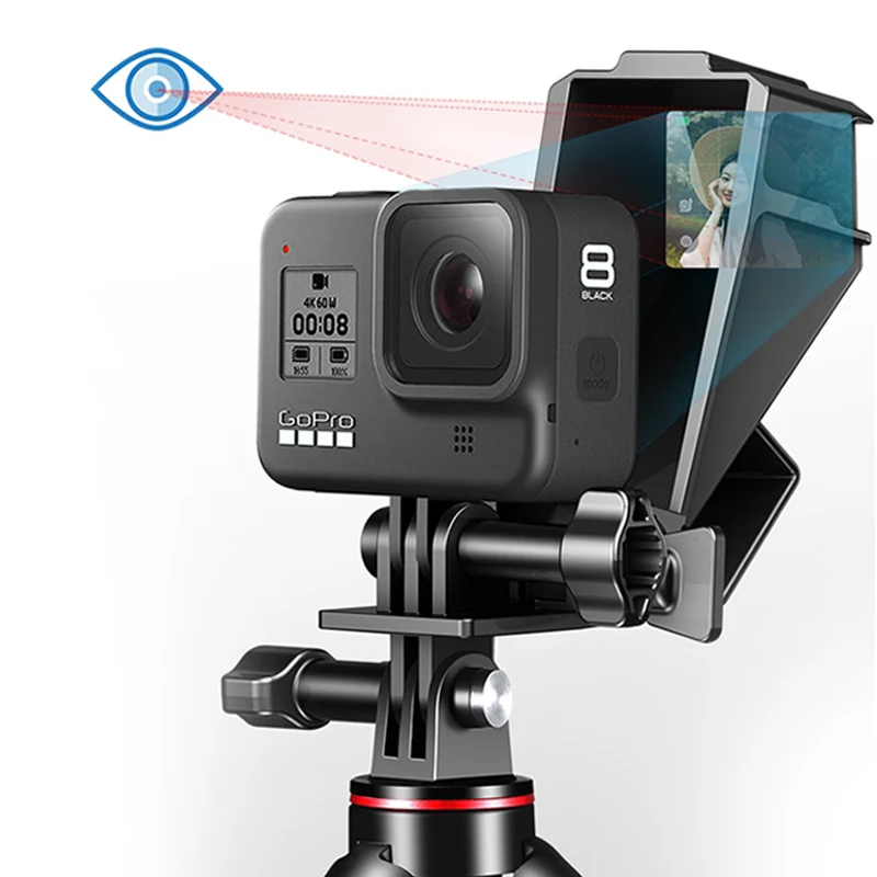 Ulanzi GoPro 5/6/7/8/9 Vlog кожаный чехол из искусственной кожи (зеркало кронштейн зеркалом