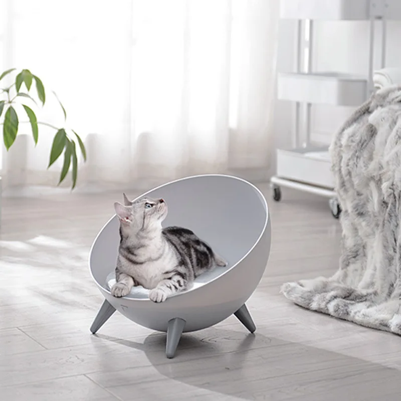 

Cat Nest Kennel Four Seasons Universal Hemispherical Cat Bed Cat Cage Cat And Dog Sleeping Mat Semi-Enclosed Cat Space Capsule