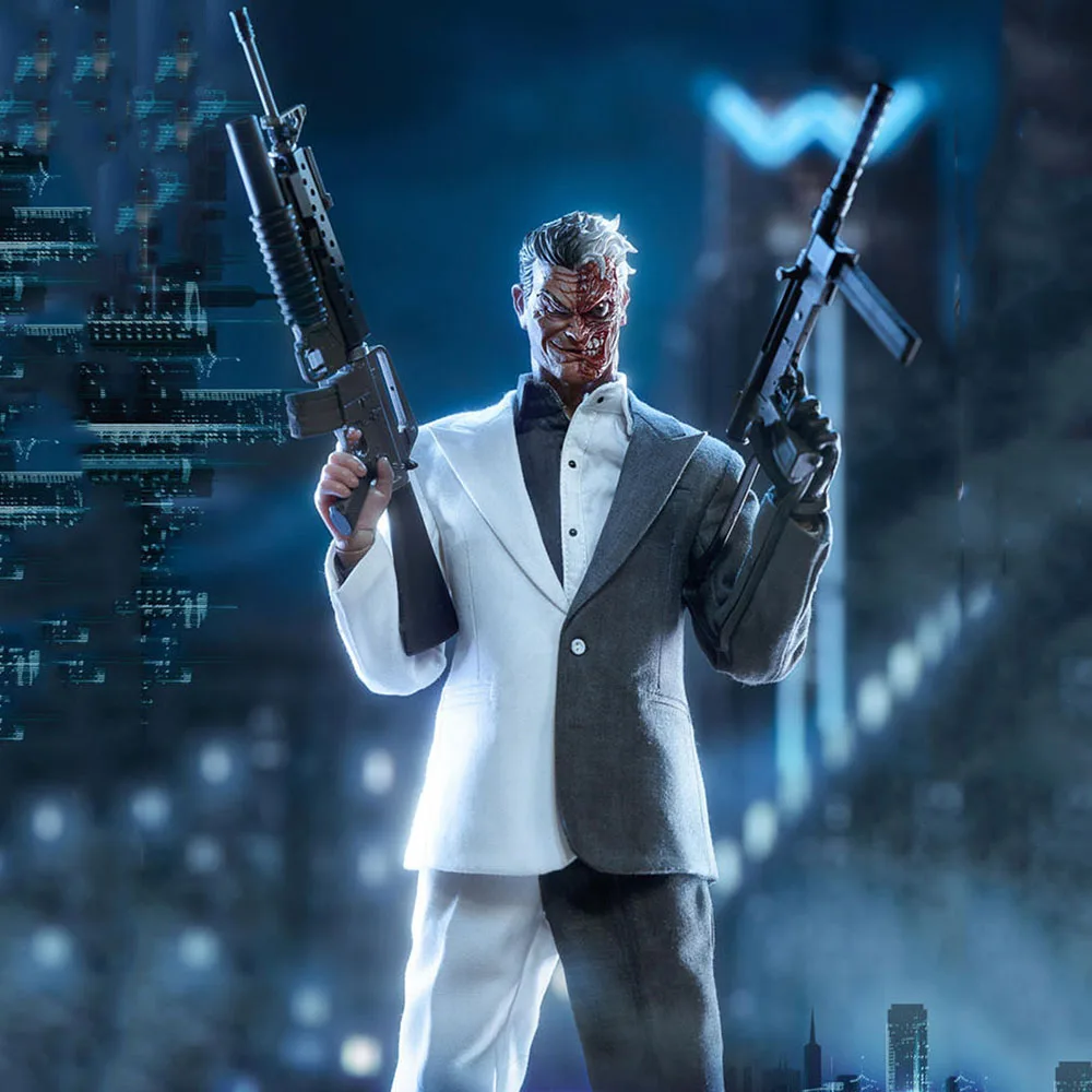 

Коллекционная детская игрушка 1/6 года, комиксная версия MS013 с двухсторонней двойной головой, фигурка 12 дюймов, Полноразмерная модель для фан...