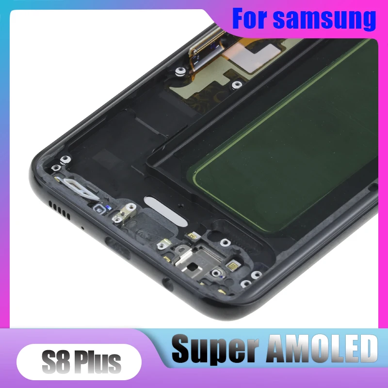 Оригинальный Super AMOLED ЖК-дисплей для Samsung Galaxy S8 plus G955fd G955F G955 жидкокристаллический