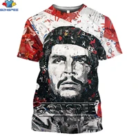 sonspee cuban revolutionary leader che guevara 3d print t shirt streetwear funny men t shirt fashion casual homme tee shirts top