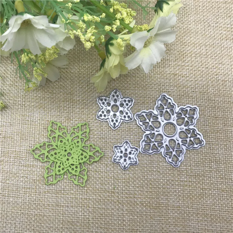 3D Flower Metal Cutting Dies Stencils For DIY Scrapbooking Decorative Embossing Handcraft Die Template | Дом и сад