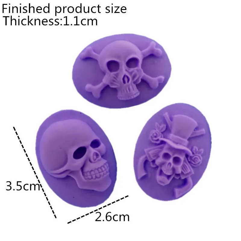 Форма для шоколада в форме черепа форма торта из силикагеля токарного печенья