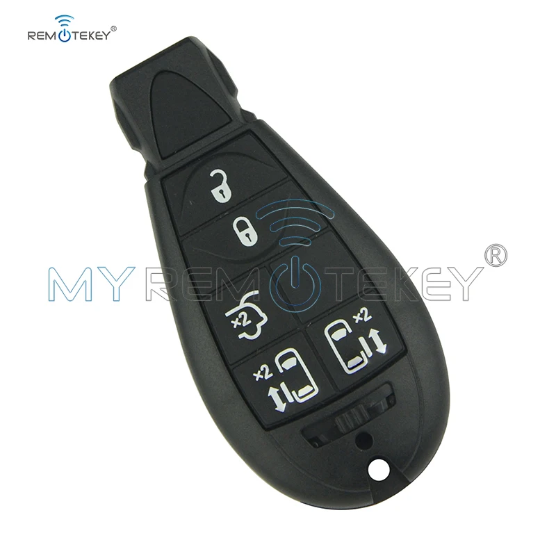 Ключ фобика Remtekey #9 68066859AD европейская модель 434 МГц 5 кнопок для Chrysler Jeep Dodge Caliber Journey