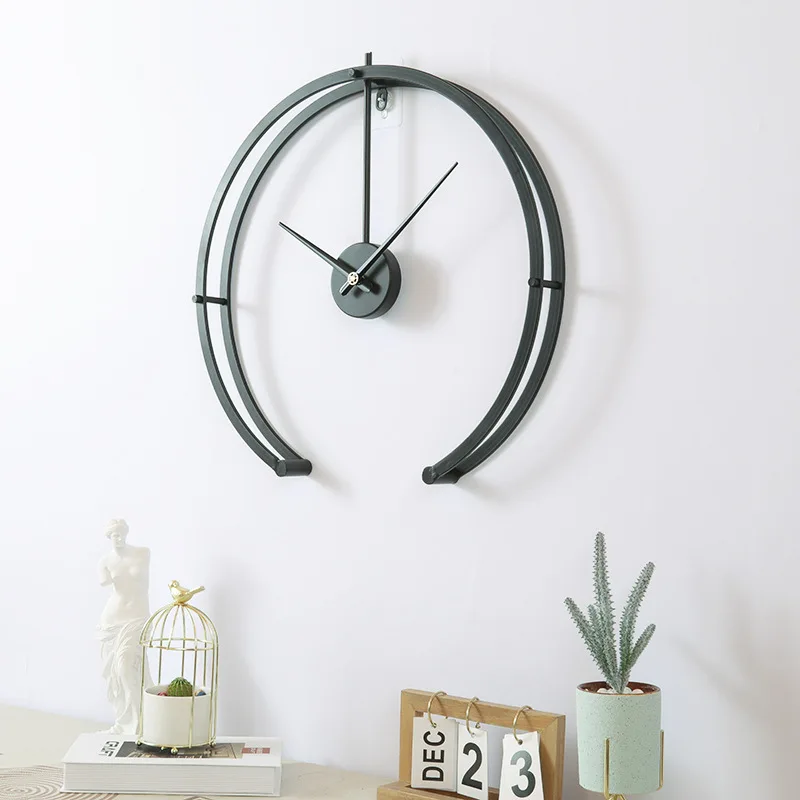 

50cm Large wall clock Modern Design Clocks For Home Decor Office European Style Hanging Wall Watch Clocks Silent Home Decor
