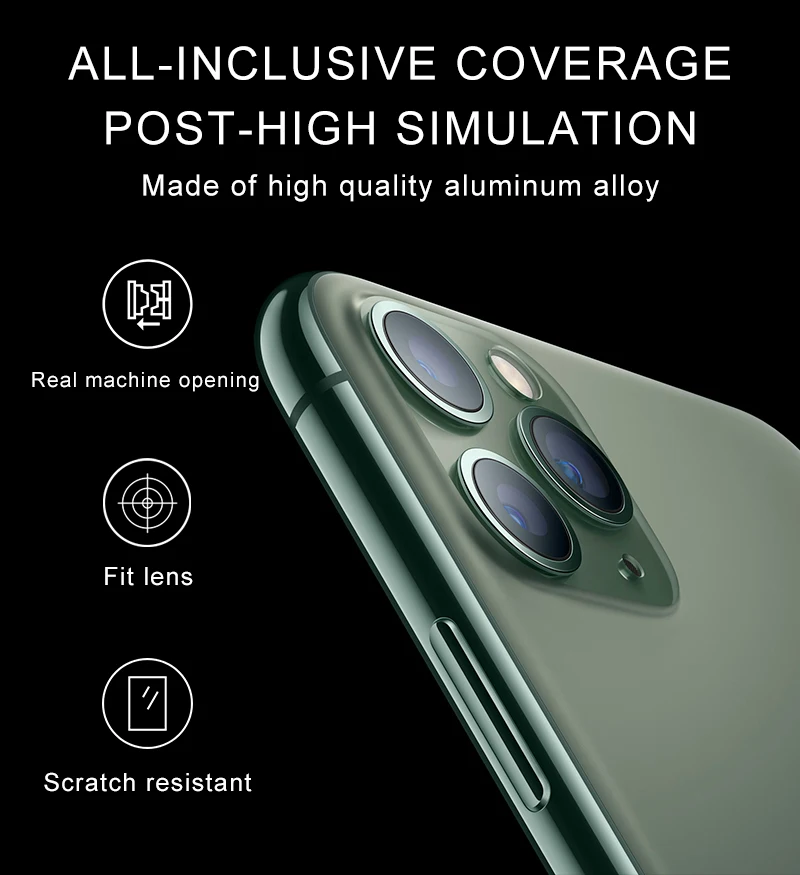 Металлический алюминиевый чехол для iphone 11, защитный чехол для iphone x xs max, защитный чехол