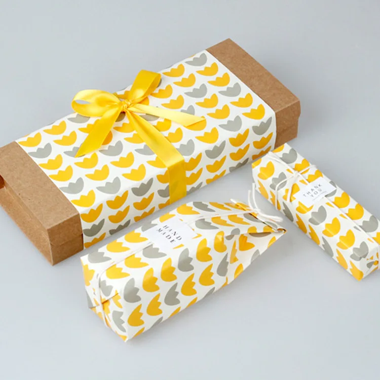 Holiday Star Gift Packing Paper Wedding Gift Decoration Paper Alpaca Unicorn Cactus Carton 50*70cm
