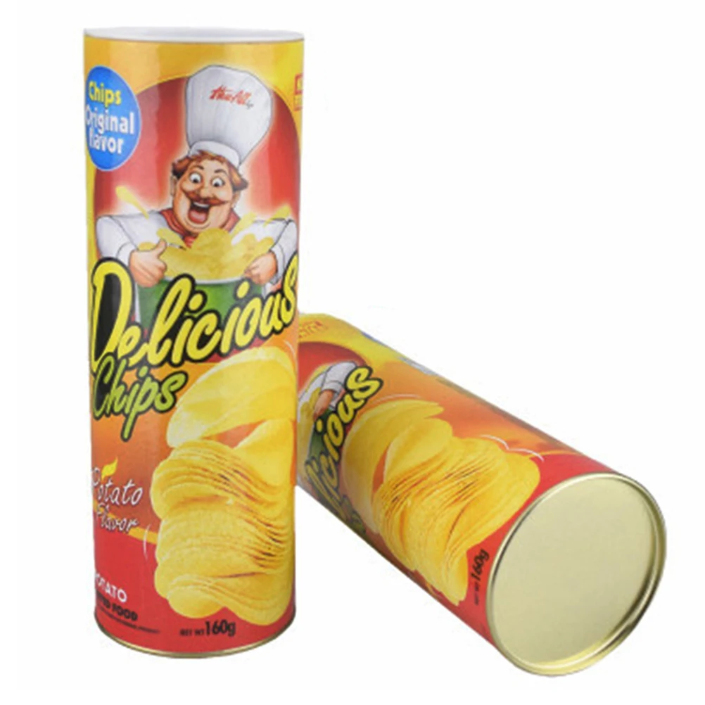 Веселая шуточная игрушка Забавный картофельный чип можно прыгнуть Весенняя