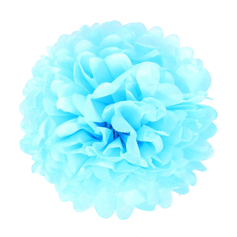 6/8/10/12/14 дюймов искусственная ткань бумажный цветок свадебное украшение Тиффани
