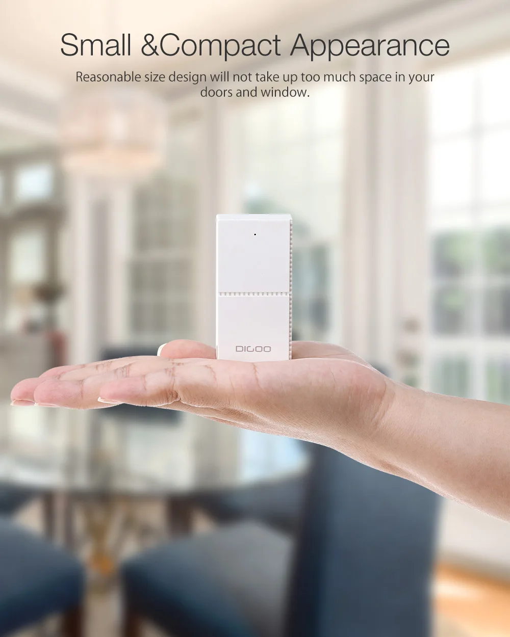 DIGOO DG-ZXD21 умный дом Wi-Fi умные оконные и дверные Сенсор Беспроводной безопасности