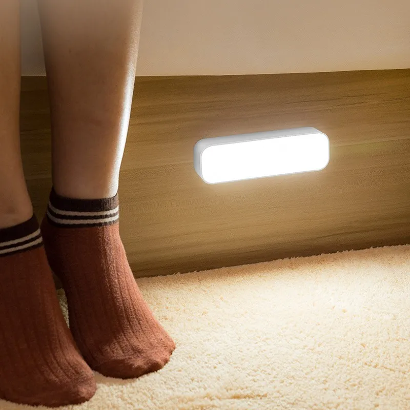 

Светодиодный ночник с датчиком движения, декоративный настенный светильник для спальни, лестницы, чулана, коридора, кухни с USB-зарядкой