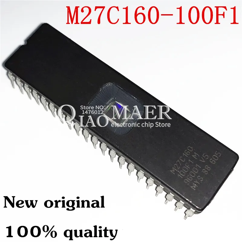 5 шт./лот M27C160 100F1 27C160 Крис 120F1 50F1 CDIP42 IC 1 M X 16 UVPROM 100 ns CDIP42|Интегральные схемы| |