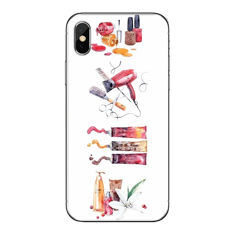 Tools Lipstick Beauty Girl Makeup Set Transparent TPU Housing For Huawei Mate Honor 4C 5C 5X 6X 7 7A 7C 8 9 10 8C 8X 20 Lite Pro | Мобильные