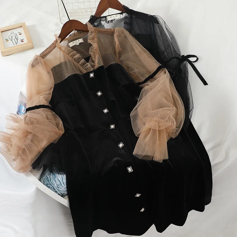 2019 Новая модная женская одежда с v образным вырезом платья платье для