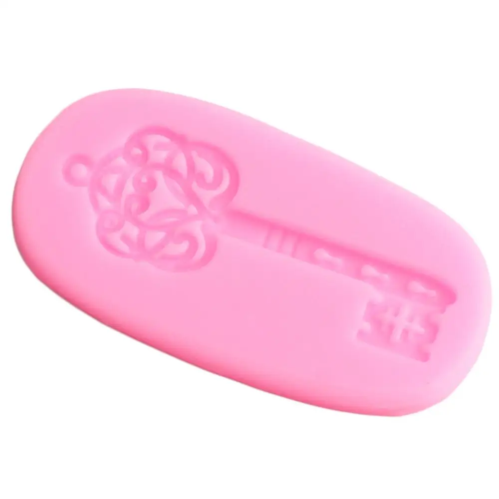 Винтажная силиконовая форма для помадки в стиле стимпанк со скелетом и каймой