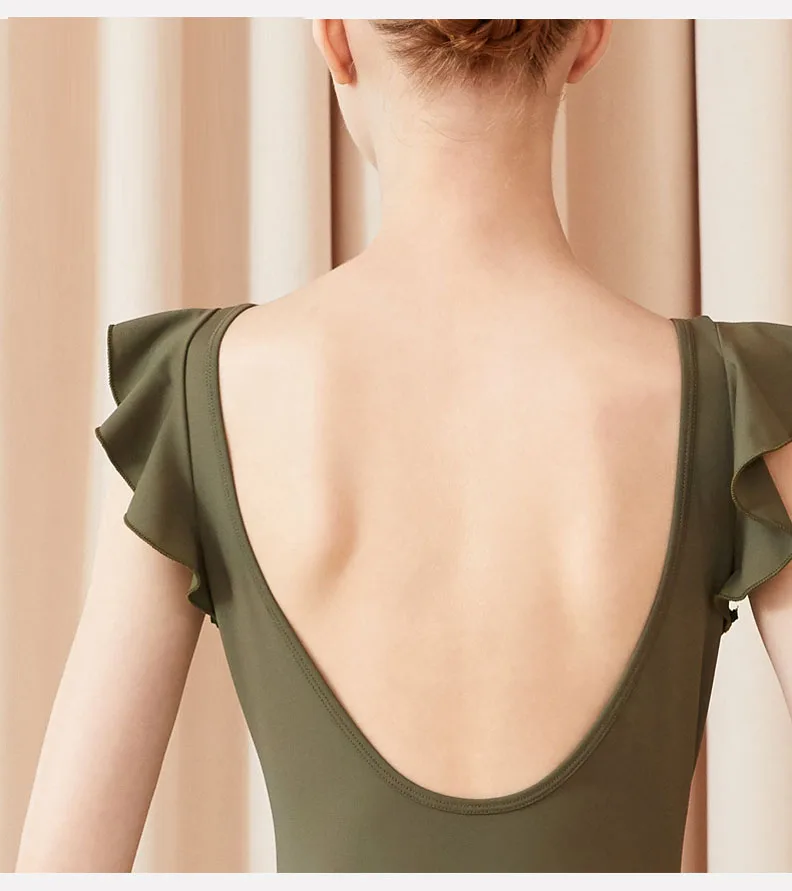 Новое ежедневное балетное трико для тренировок танцевальные костюмы взрослых