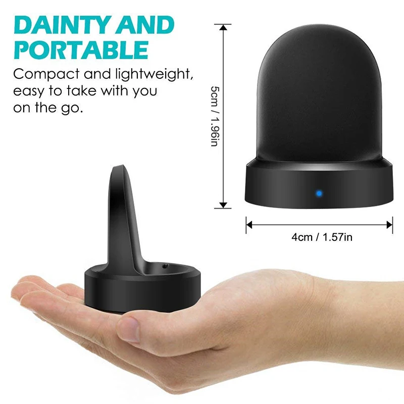 Smart Watch Charging Dock USB Charger Cradle Portable Replacement Watch Charging Dock For Galaxy Smart Watch Gear S2 S3
