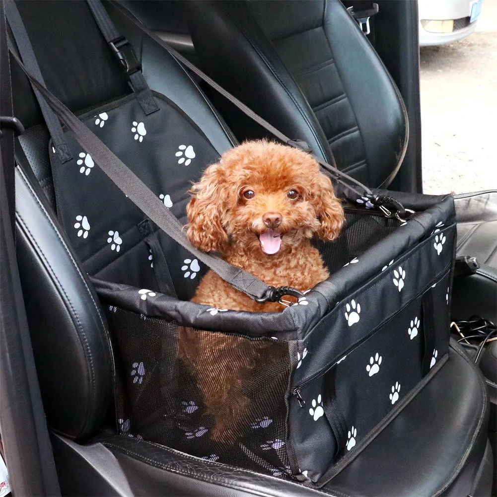 

Pet Dog Carrier Car Seat Cover Pad Carry House Puppy Waterproof Basket Folding Hammock For Small Cat Dogs Safety Protector