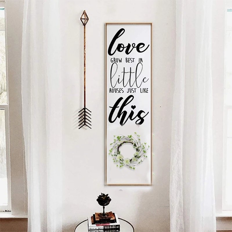 

Artificial Dahlia Spring Wreath Rattan with Green Leaves 20 inchesfor Festival Celebration Front Door Wreath Wall Decor T3EC