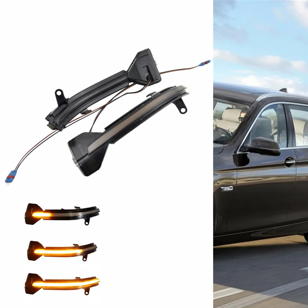 Светильник сигнал поворота для зеркала заднего вида динамический индикатор BMW 5 6