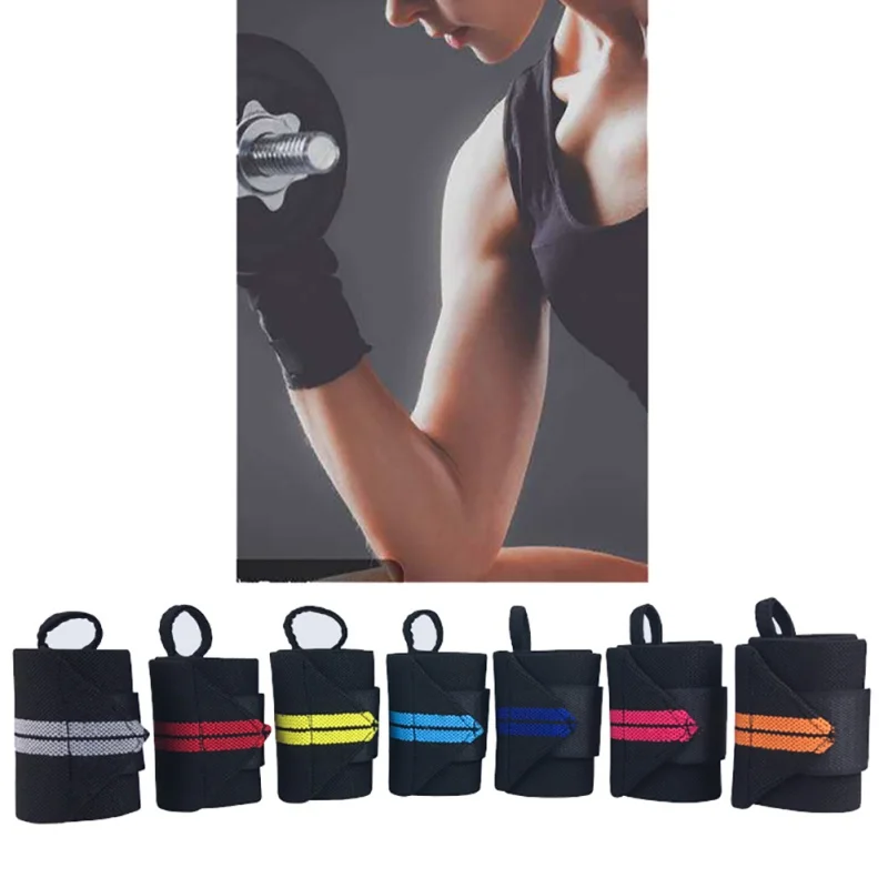 

Нейлоновые Перчатки для фитнеса для мужчин, спортивные перчатки для тяжелой атлетики, спортивные браслеты для запястья, поддерживающие пов...