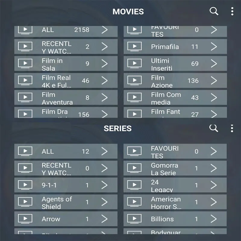 Italia IP tv на 1 год Android Box Поддержка Spainish Germen Италия подписка 1000+ жизнь 2000 VODs m3u smart tv MEDIASET h96