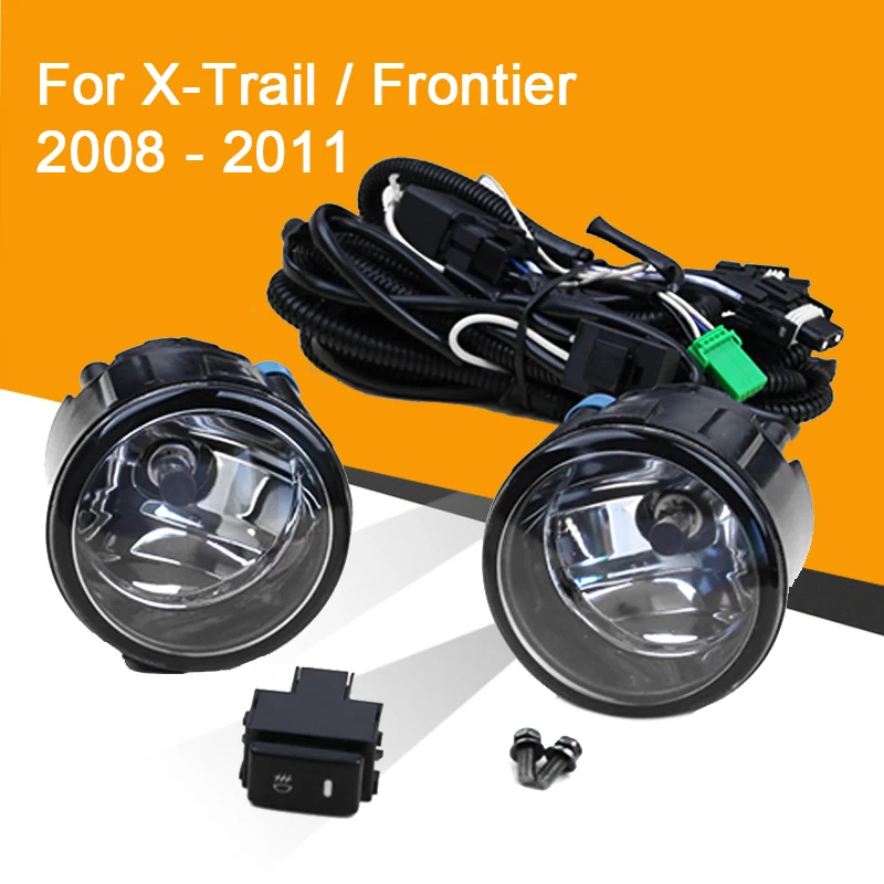 Противотуманная фара в сборе с крышкой противотумансветильник и кнопкой