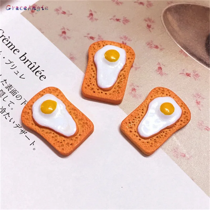 Кавайные украшения миниатюрные из смолы кремовые для самостоятельного