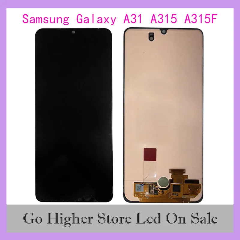 

LCD For Samsung Galaxy A31 A315 LCD Display Touch Screen Digitizer LCD For Samsung A31 A315 FrameReplacement