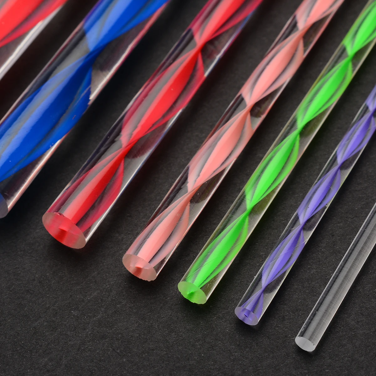 

8Pcs 15cm Acrylic Rods Mandala Dotting Tool Painting Stencils Template Rocks Craft Pottery Ceramics Tools