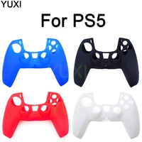 yuxi soft silicone gamepad protective case cover game pad joystick case for ps5 game controller skin guard