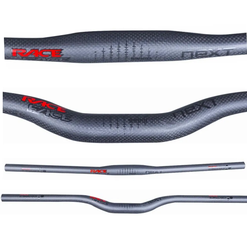 Mountain bike 3k full carbon handlebar matte carbon bicycle handlebar MTB parts 31.8*600-760mm