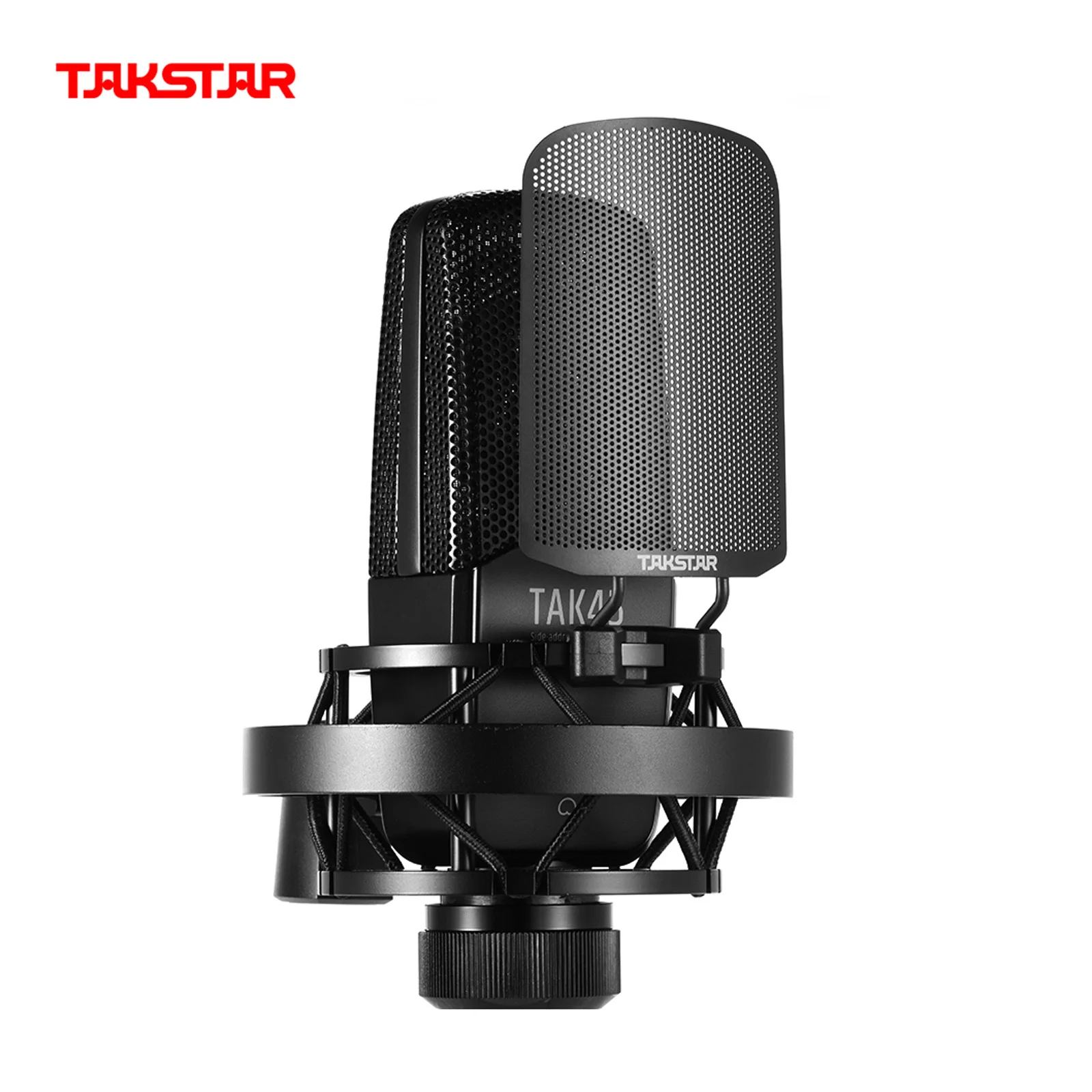 

Микрофон TAKSTAR TAK45, конденсаторный микрофон с металлическим креплением на ветровом стекле для сетевого караоке, прямой трансляции, записи во...