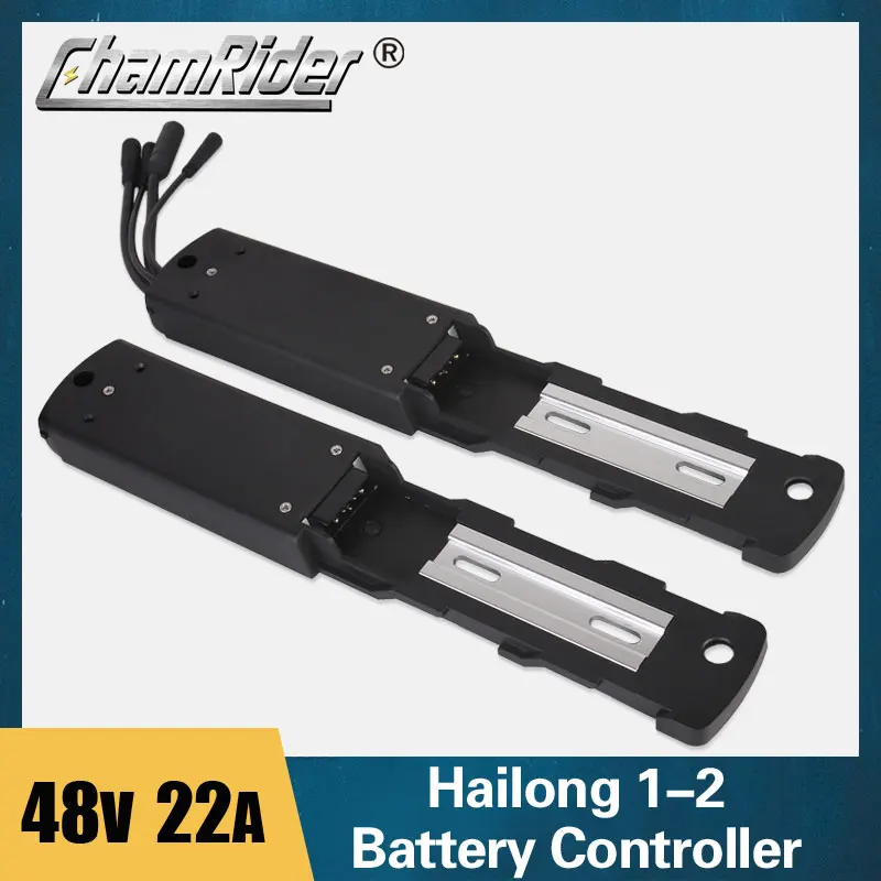 Hailong Dual โหมดเซ็นเซอร์ Hall และ Hall เซนเซอร์ Controller 48V22A 500วัตต์ Brushless KT กันน้ำ Connector