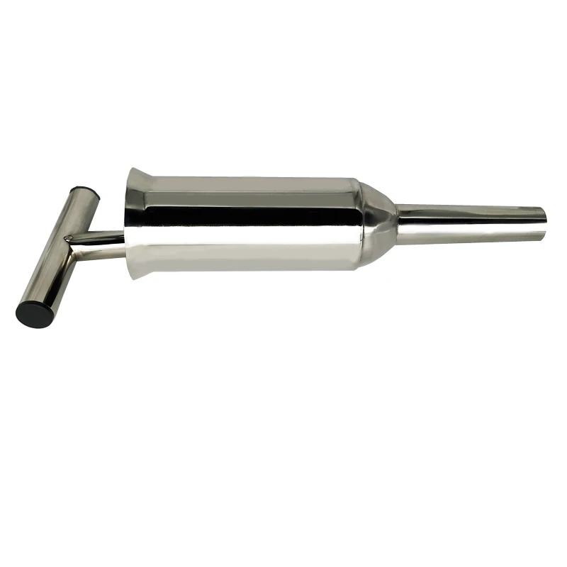 Ручной колбасный шприц из нержавеющей стали высокой емкости инструмент для