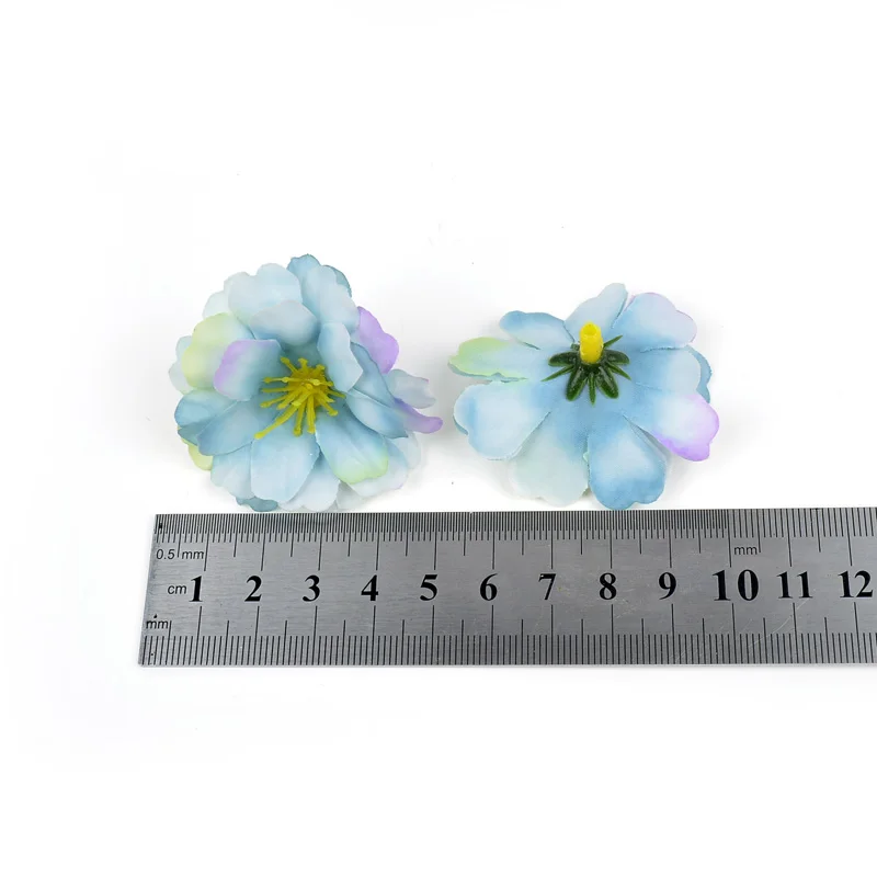 Искусственные цветочные головки ручной работы 5 шт. свадебное украшение для