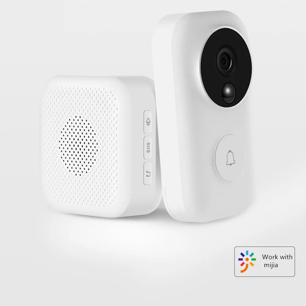 Видео дверной звонок Zero AI распознавание лица 720P ИК Ночное Видение набор