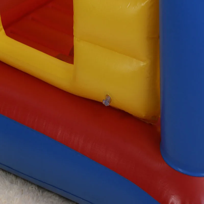 Крытый детский надувной батут замок безопасный материал из ПВХ домашний 175*175*135