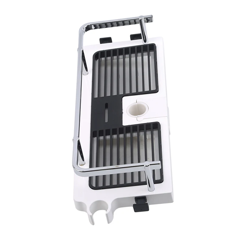 

Practical Bathroom Pole Shower Holder Storage Rack Organizer Bathroom Shelves Shower Shampoo Tray Single Tier Shower Head Holder