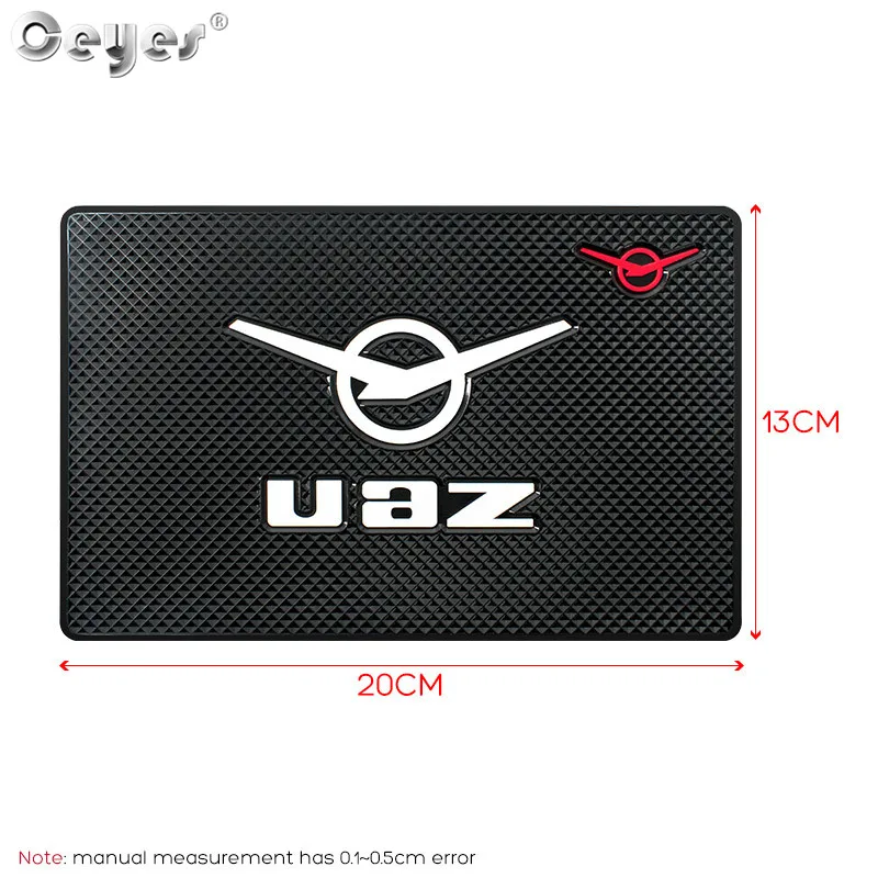1pc Ceyes Car Styling Sticker Emblems Anti Slip Mat Pads Case For UAZ Hunter 469 452 3163 Patriot Auto Interior Accessories | Автомобили и