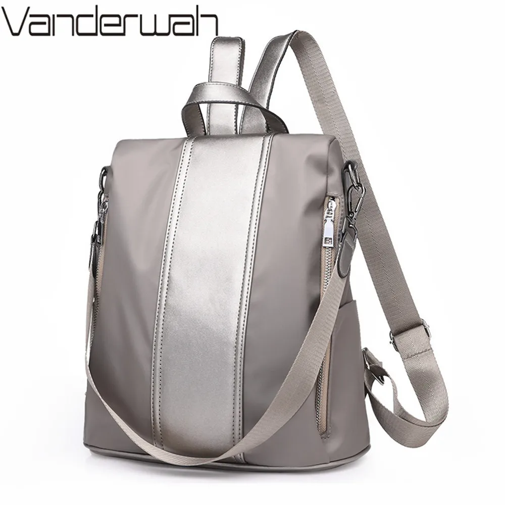 Новый многофункциональный рюкзак с двойной молнией женский для девочек