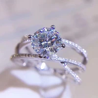 supernatural luxury fashion 8mmaaa zircon rings for women wedding accessories jewelry for women 2021 gifts for women f1056