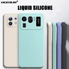 Роскошный квадратный чехол из жидкого силикона для Xiaomi POCO X3 F3 10T 11 Lite Redmi Note 8 9 10 Pro 9S 9A 9C, противоударный мягкий чехол