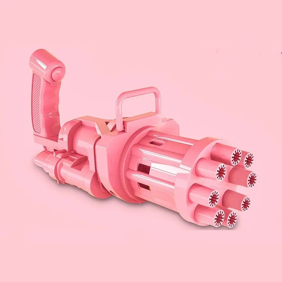 

2021 New Gatling Bubble Gun Bubble Machine Bath Toys Baby Toys Bath Toys Kids Toys for Kids Toys Wholesale Bubbles for Kids