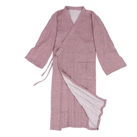 japanese traditional bathrobe kimono sleepwear yukata chinese hanfu pajamas gown japan cotton aodai haori coat cardigan