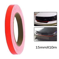 10m red car sticker decal lining reflective vinyl wrap film anti fouling and uv resistant exterior accessories