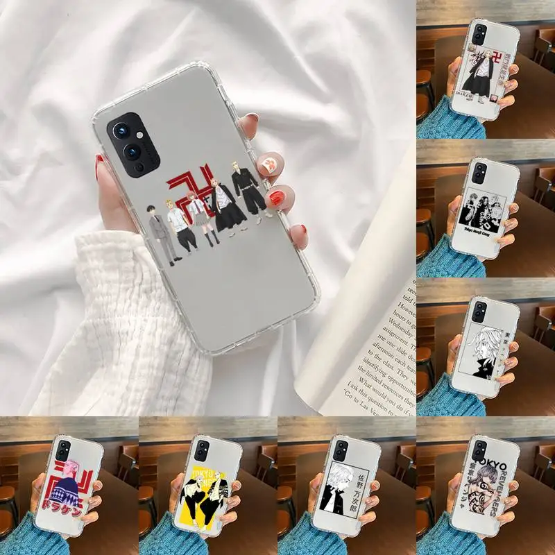 

Tokyo Revengers Phone Case Transparent For OnePlus 9 8 7 7t 8t Oppo find X3 X2 reno5 Vivo X60 X50 Pro MeiZu 17 16XS