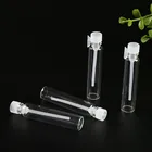 20 шт.лот Мини стеклянные парфюмерные маленькие флаконы для образцов флакон для духов 1 мл пустая лабораторная трубка для проверки жидкости с ароматом пробная бутылка